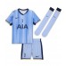 Echipament fotbal Tottenham Hotspur Brennan Johnson #22 Tricou Deplasare 2024-25 pentru copii maneca scurta (+ Pantaloni scurti)